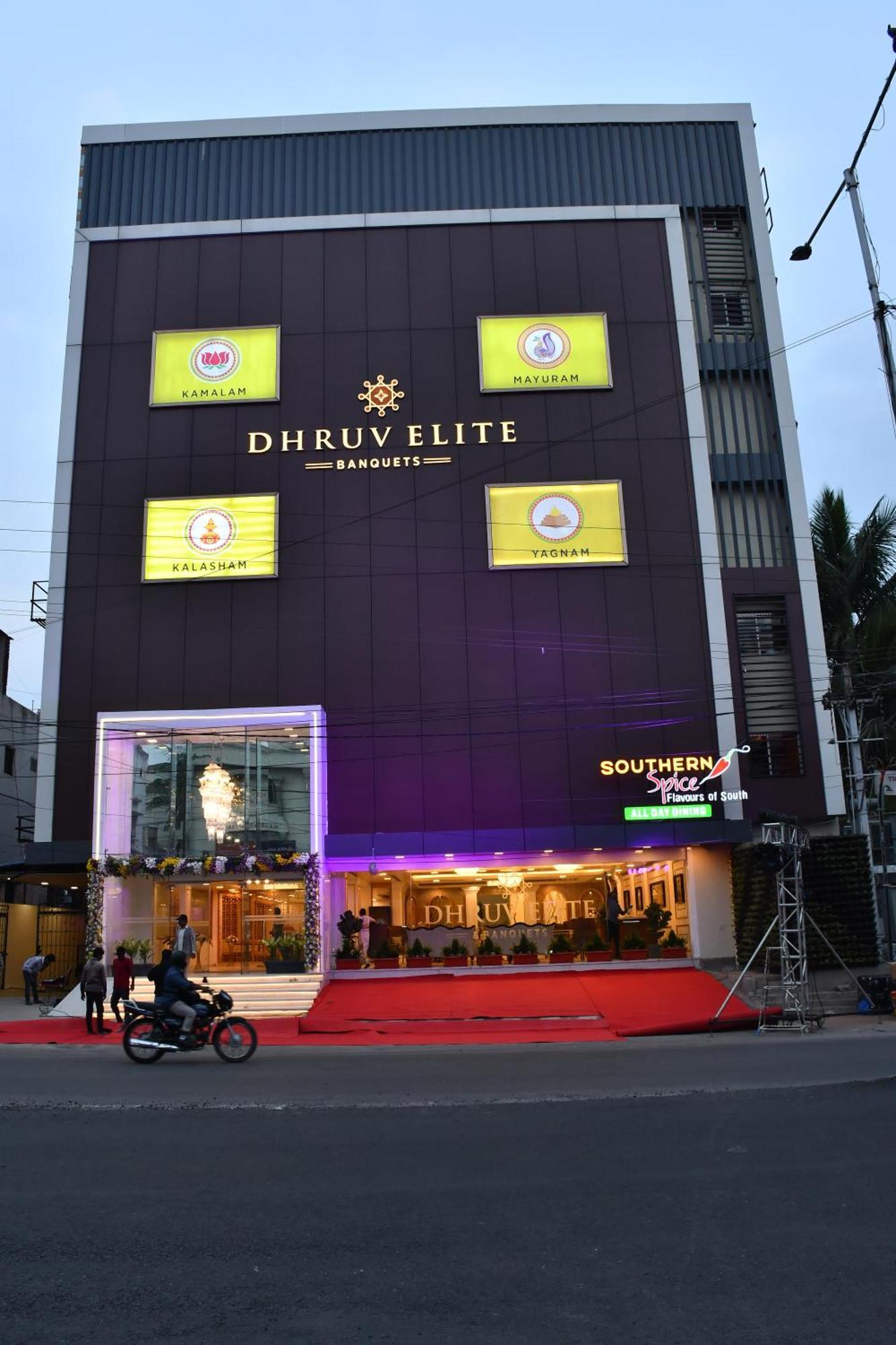 Dhruv Elite And Banquets Hotel Hyderabad Exterior foto